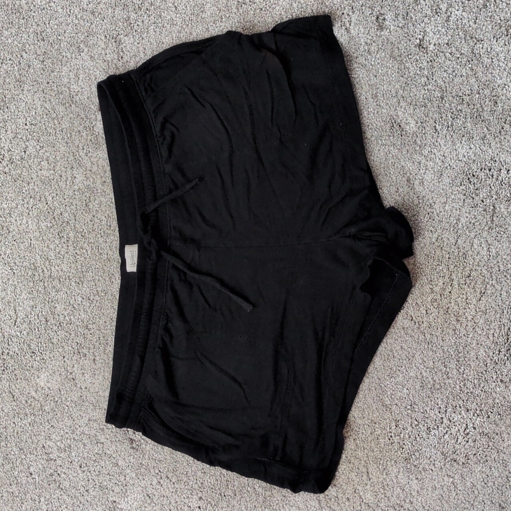 UpWest Black Lounge Shorts Size Large